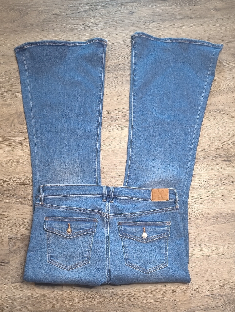 Flare w/30" Inseam Low Rise American Eagle Size 10 sac420 - Picture 8 of 8
